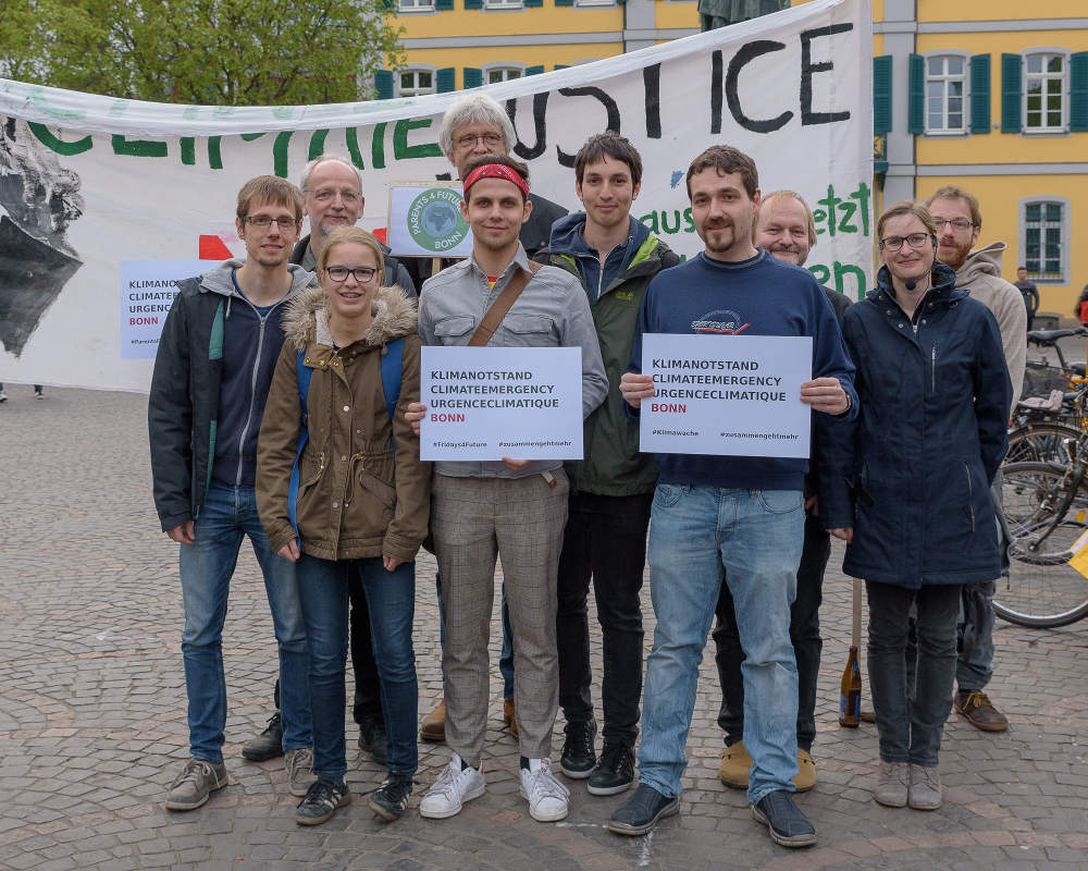 Bonn braucht den Klimanotstand! (c) Rolf Krüger